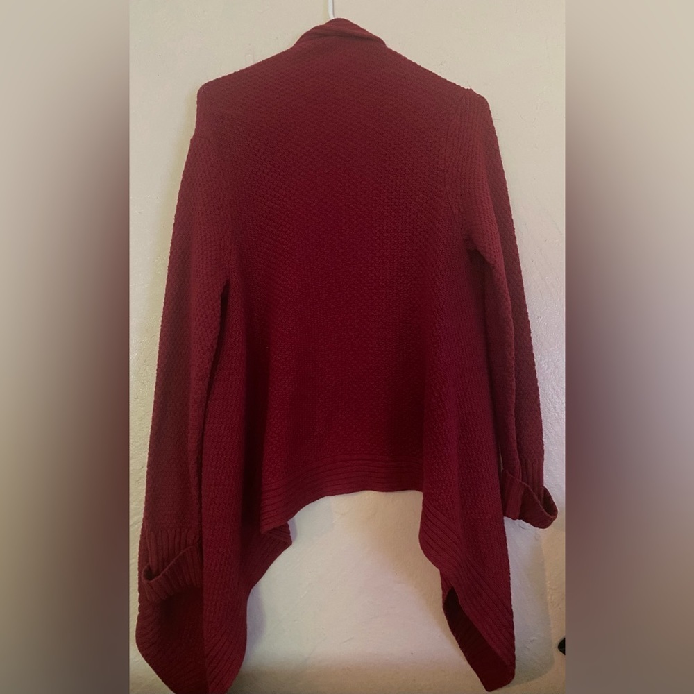 Talbots Red Cardigan - Picture 2 of 2